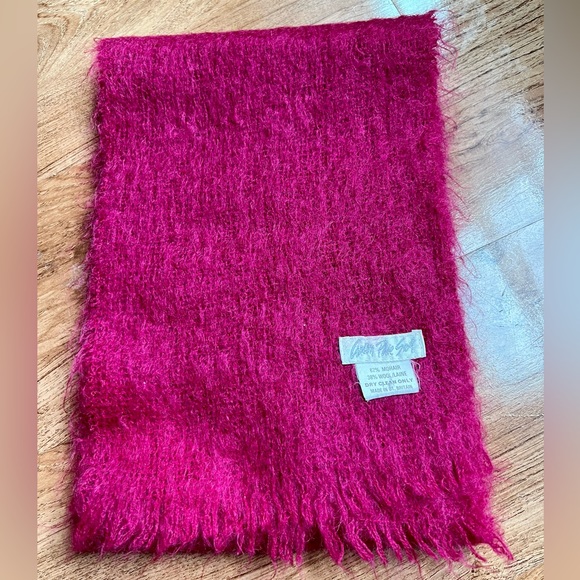 Mohair/Wool Blend Scarf - Picture 2 of 4